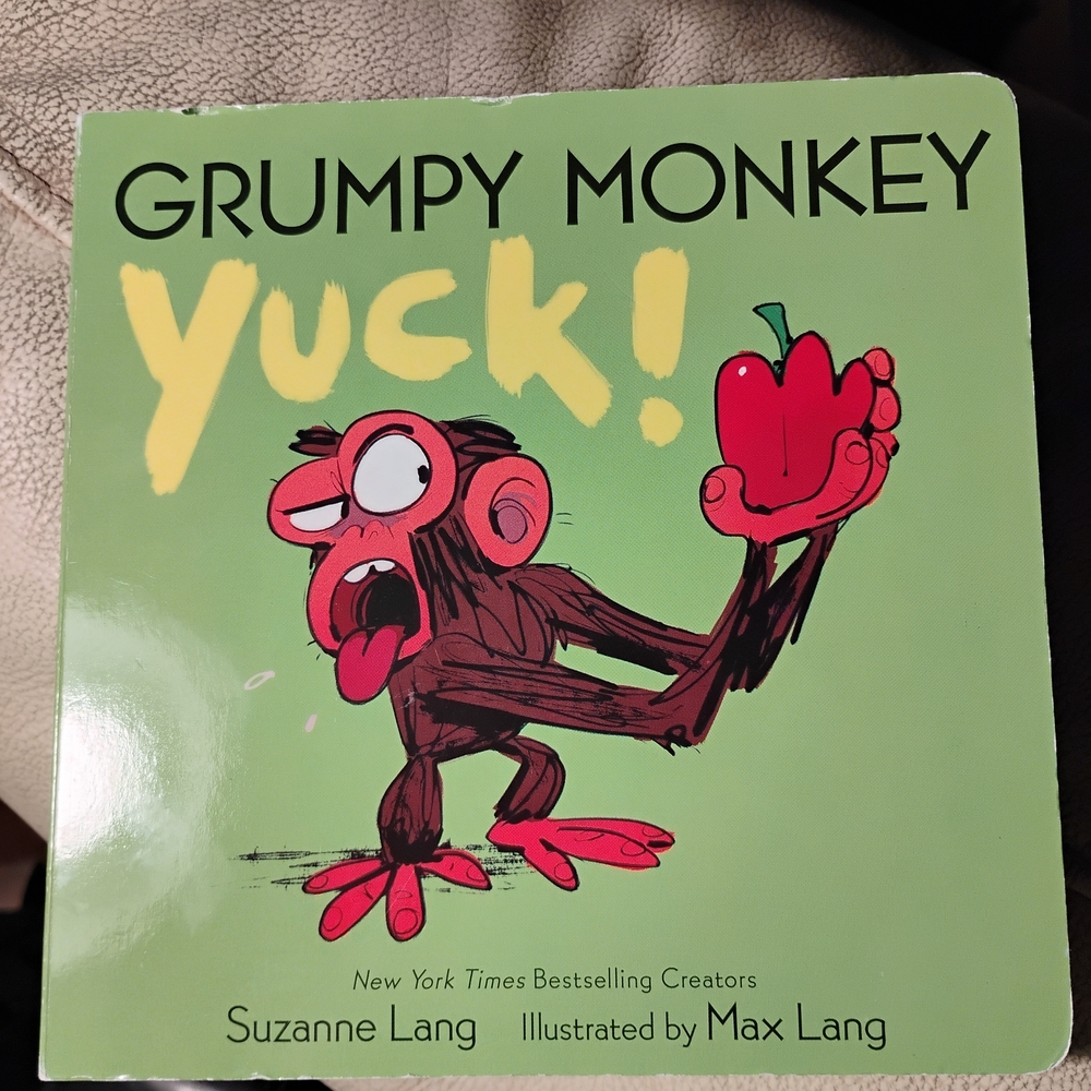 Grumpy Monkey Yuck! Children's Book